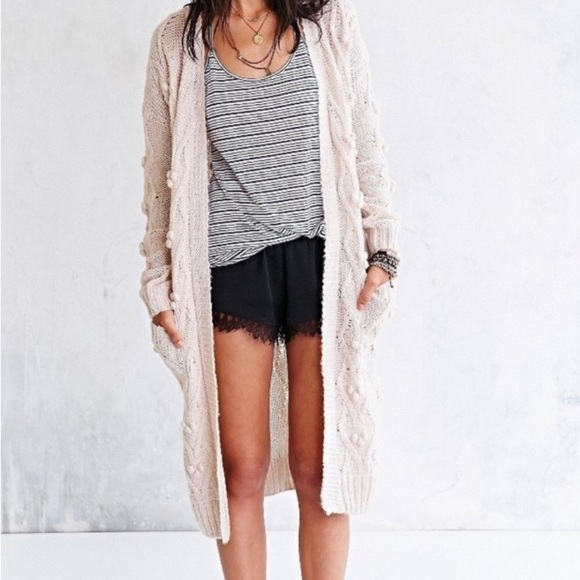 Urban Outfitters Pom Pom duster cardigan - Picture 4 of 11